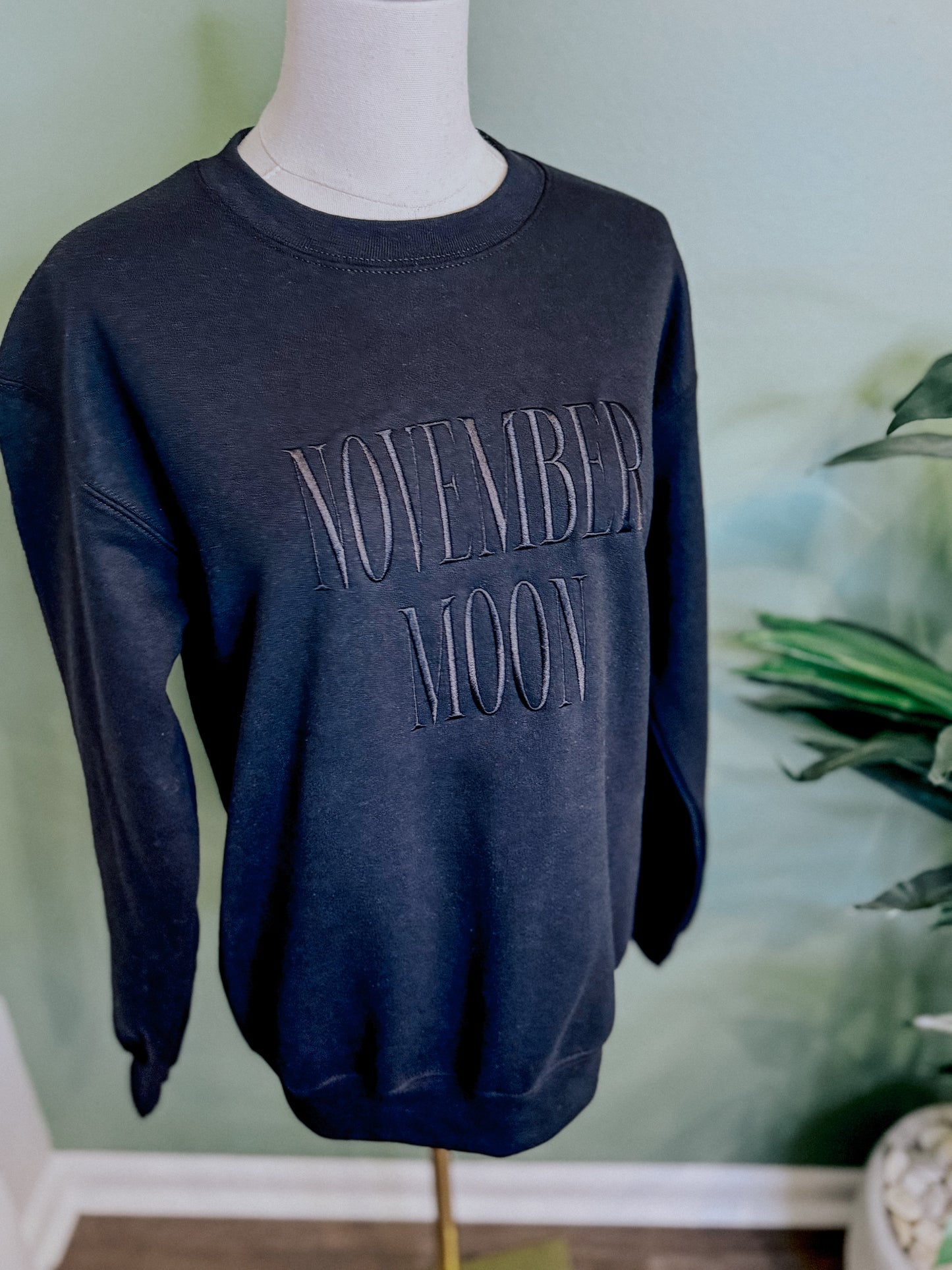 November Moon Crewneck Sweatshirt