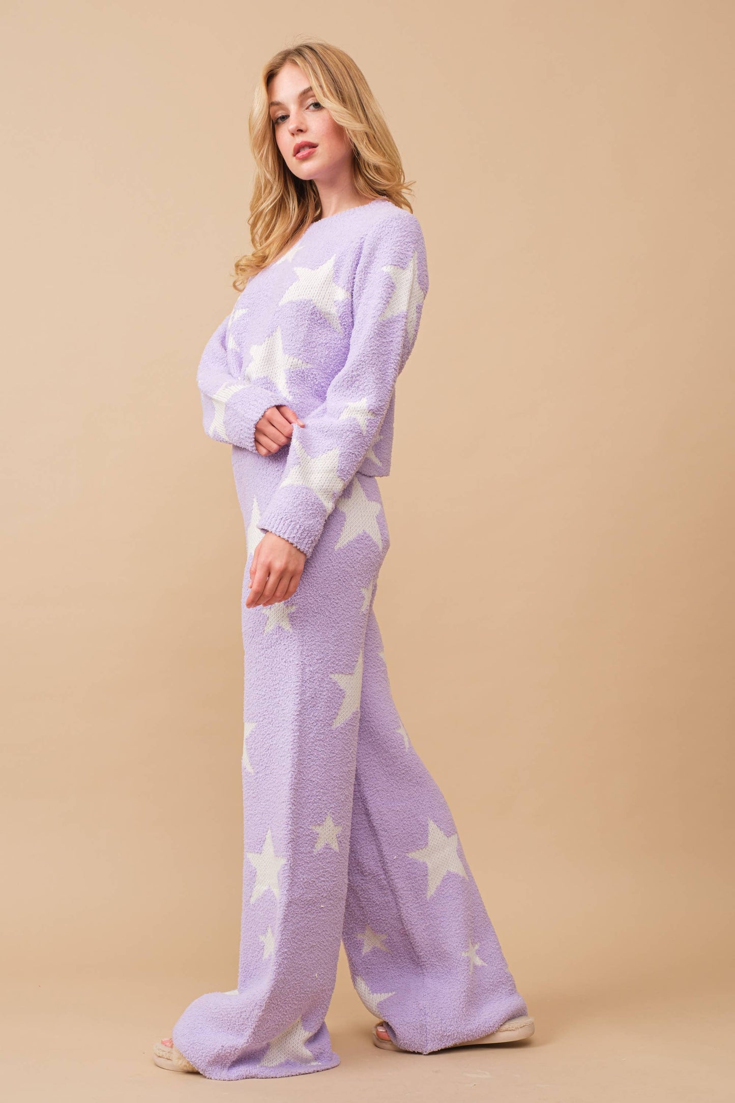 Starry Night Lounge Set - Lavender