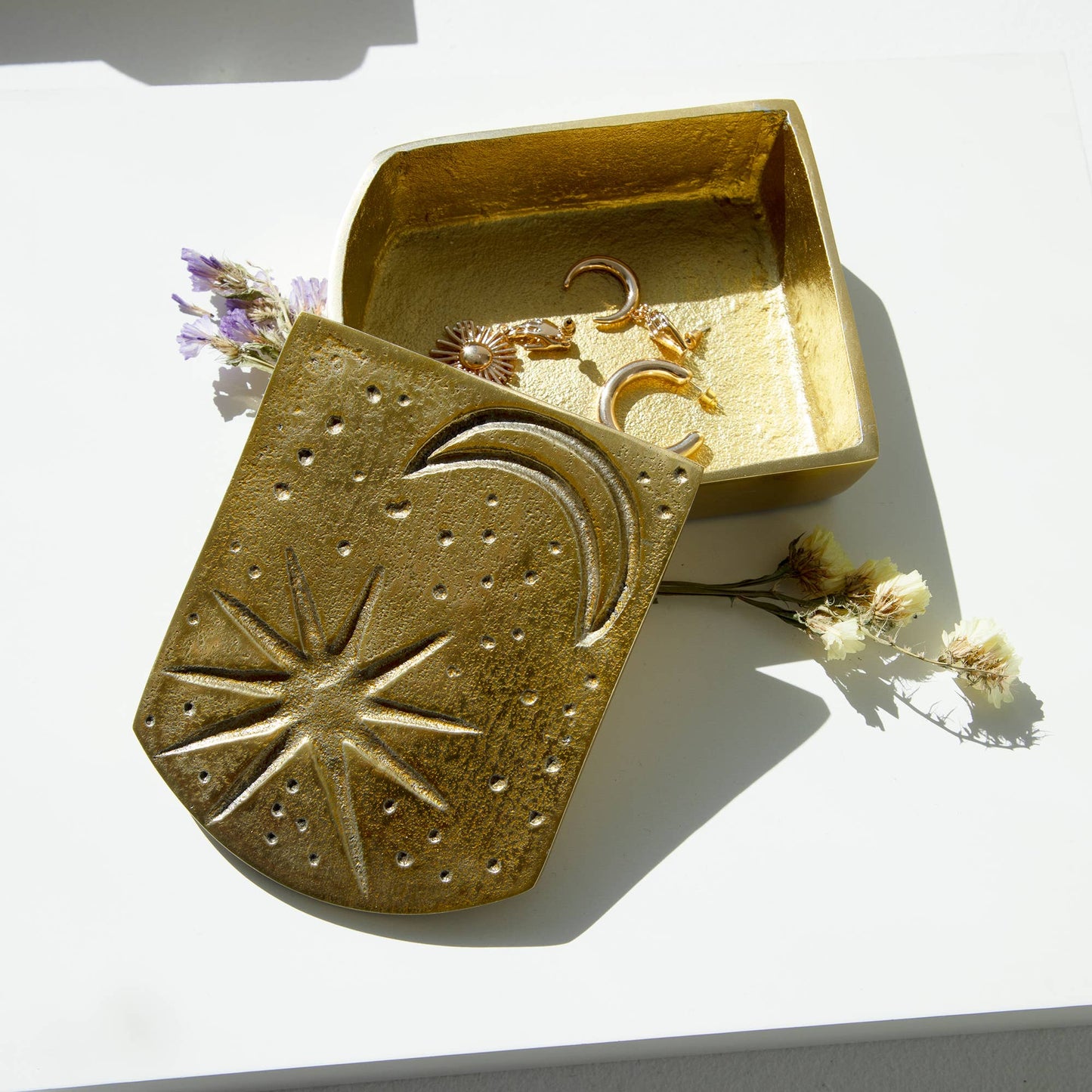 Golden Night Jewelry Box - November Moon