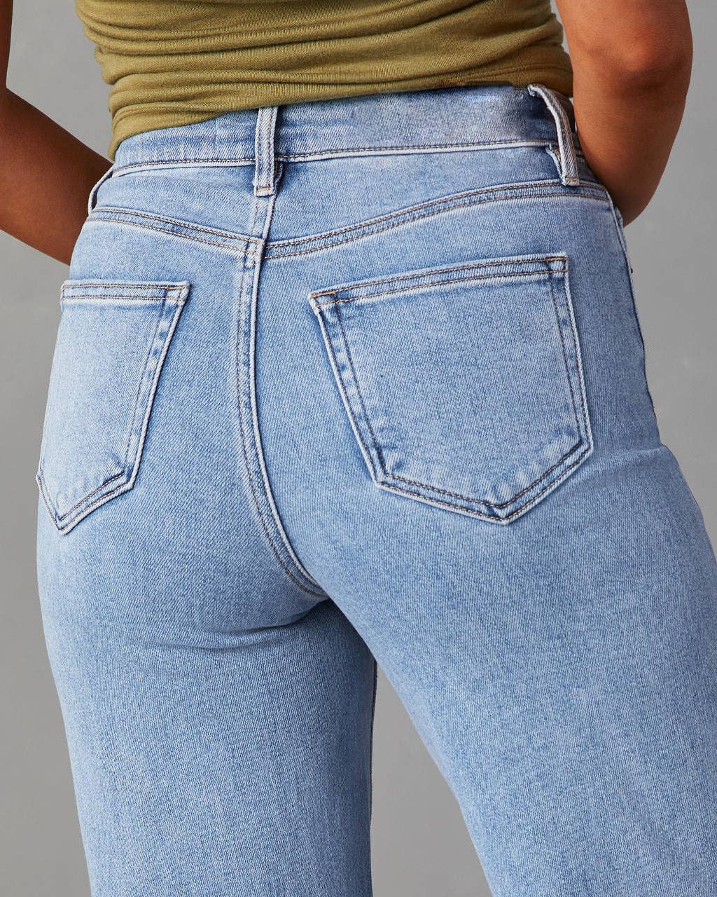 Loose-fitting jeans, fringed straight-leg trousers women - November Moon