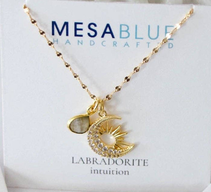 Labradorite Celestial Necklace