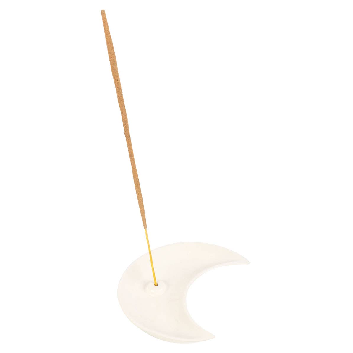 Crescent Moon Ceramic Incense Stick Holder