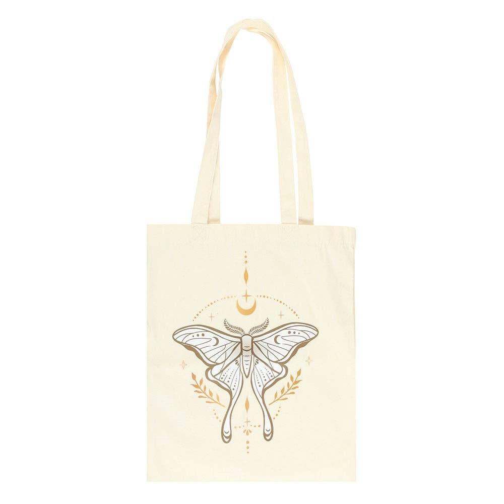 Lunar Moth Tote Bag