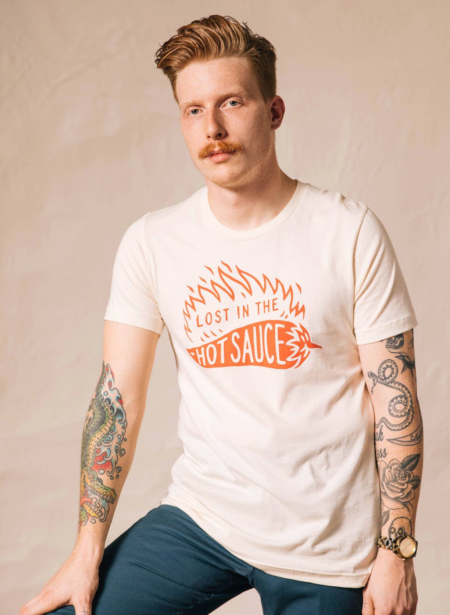 Lost in the Hot Sauce Tee - Unisex - November Moon
