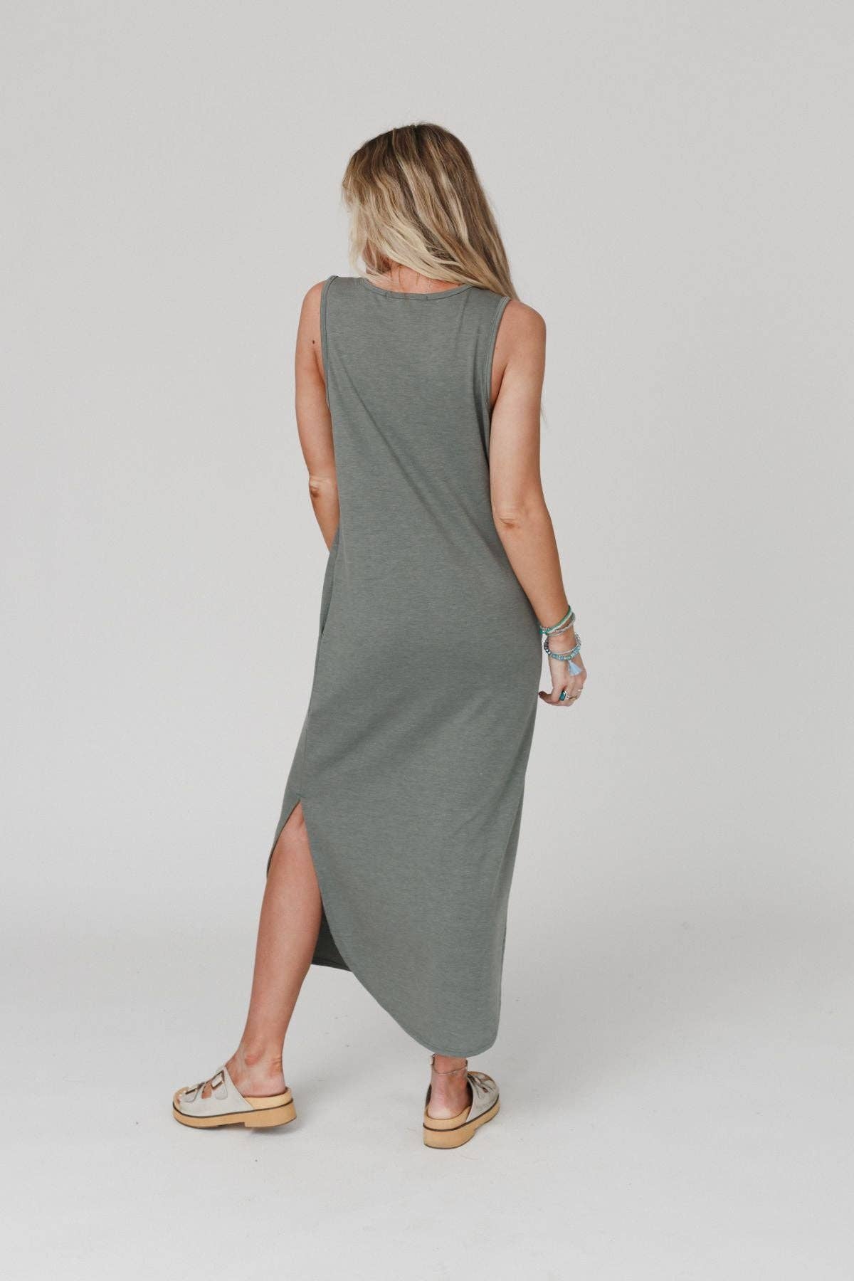 Cassie Maxi Dress - Sage