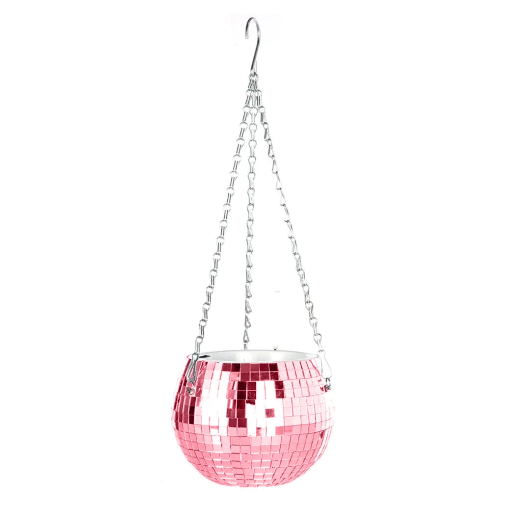 Disco Ball Planter - November Moon