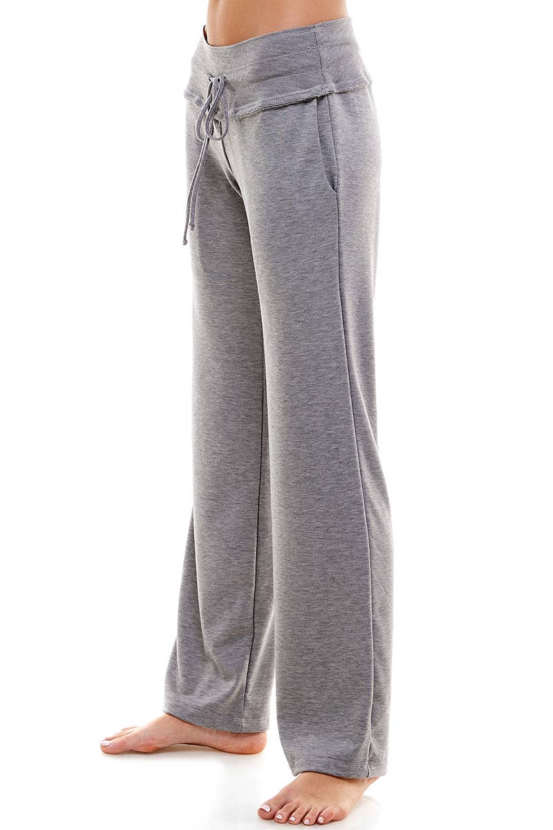 The Lazy Girl Pant - Gray Heather