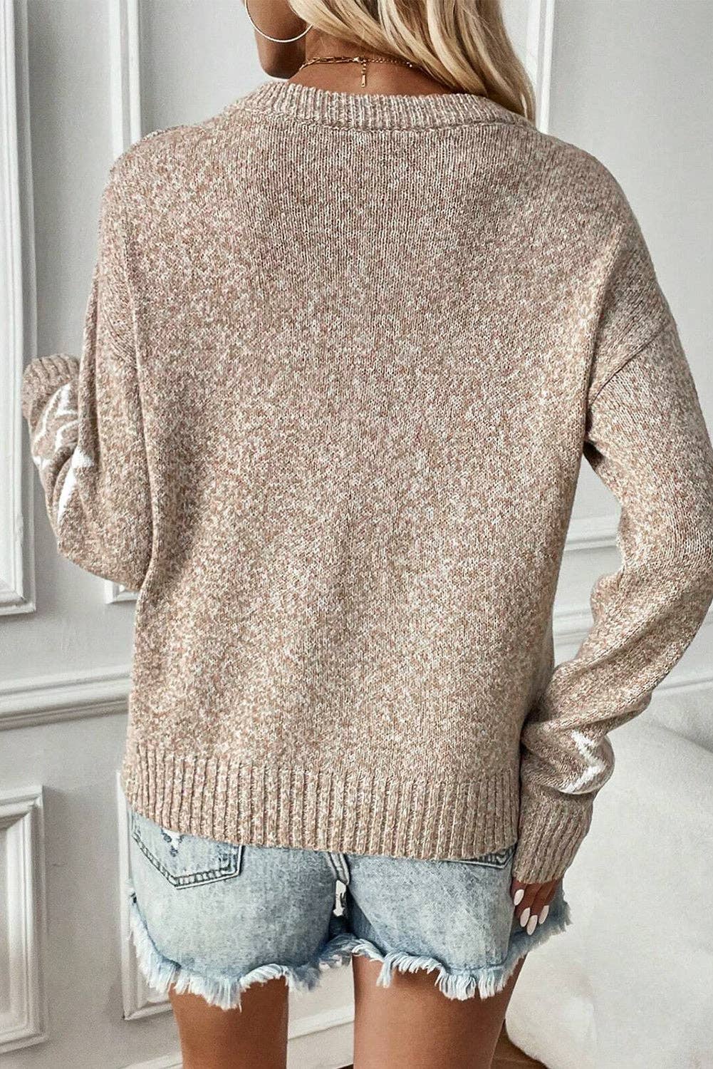 Starry Knit Sweater