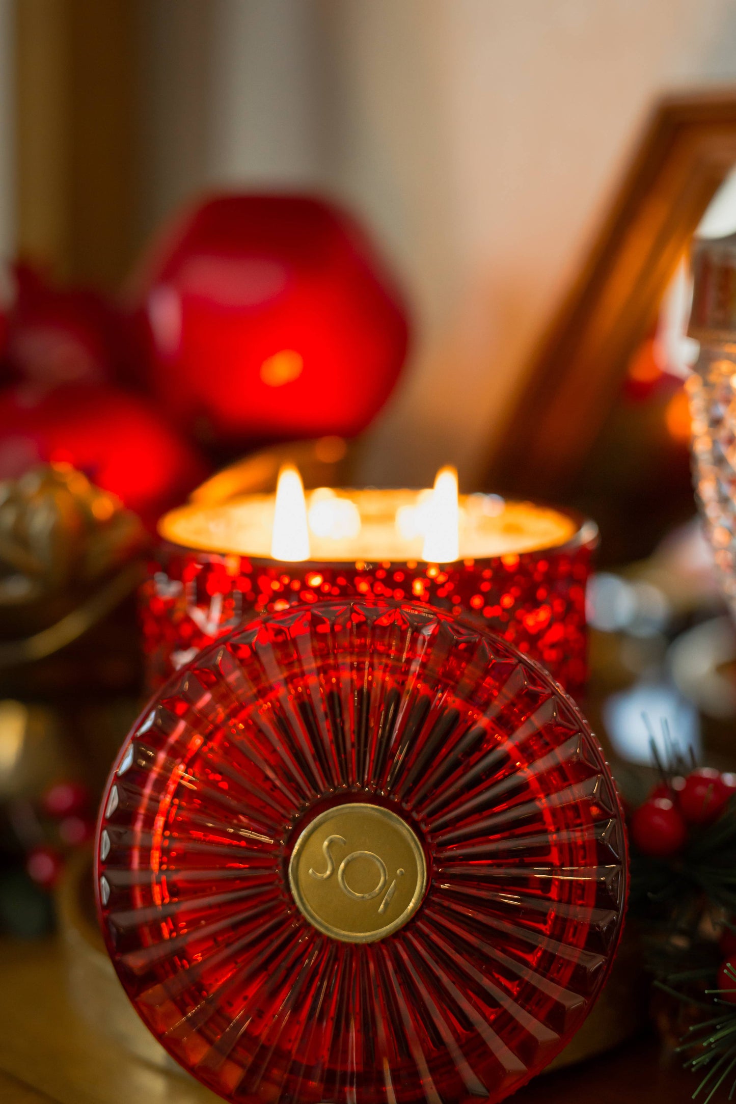 Holiday Spice - 2 Wick Candle