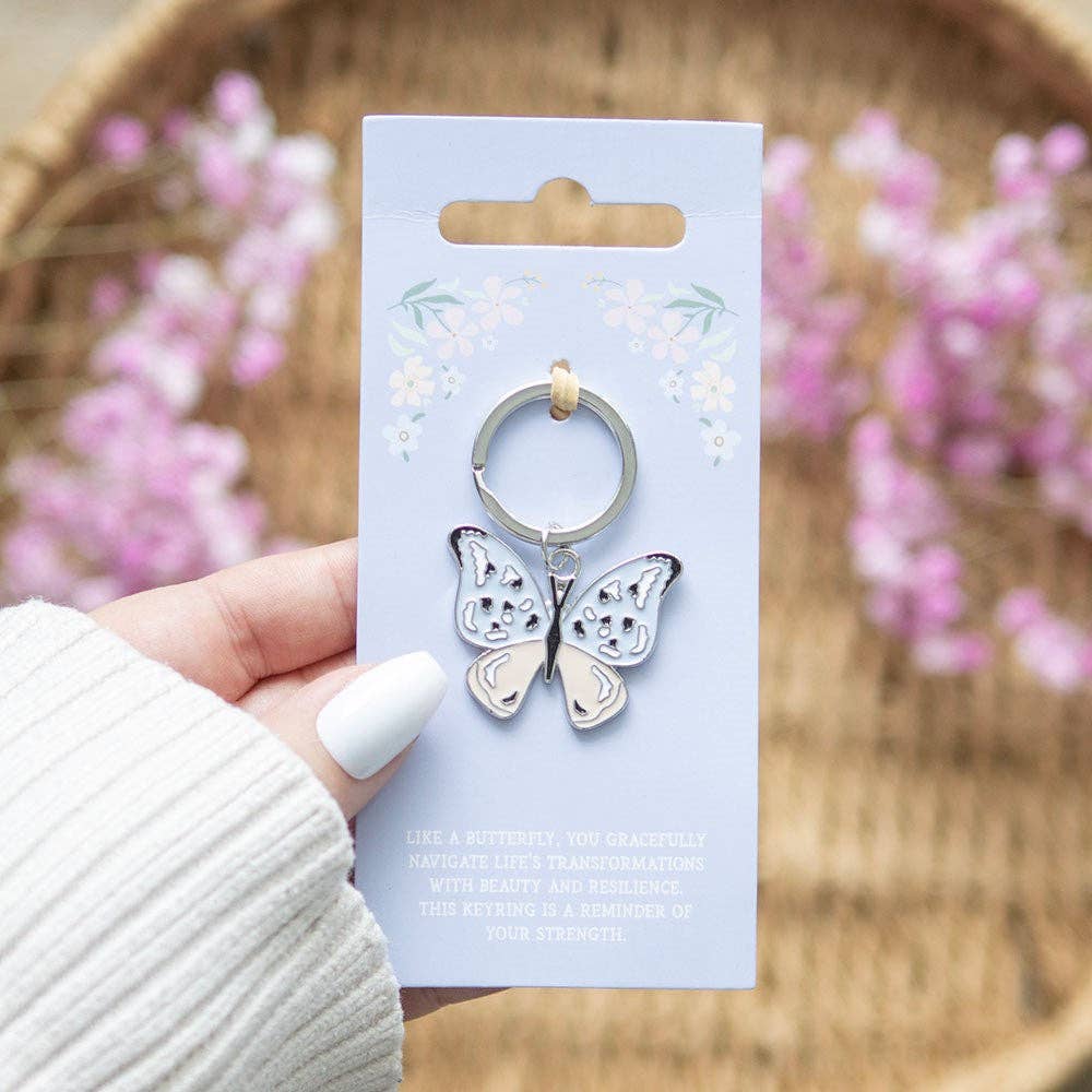 Butterfly Keychain