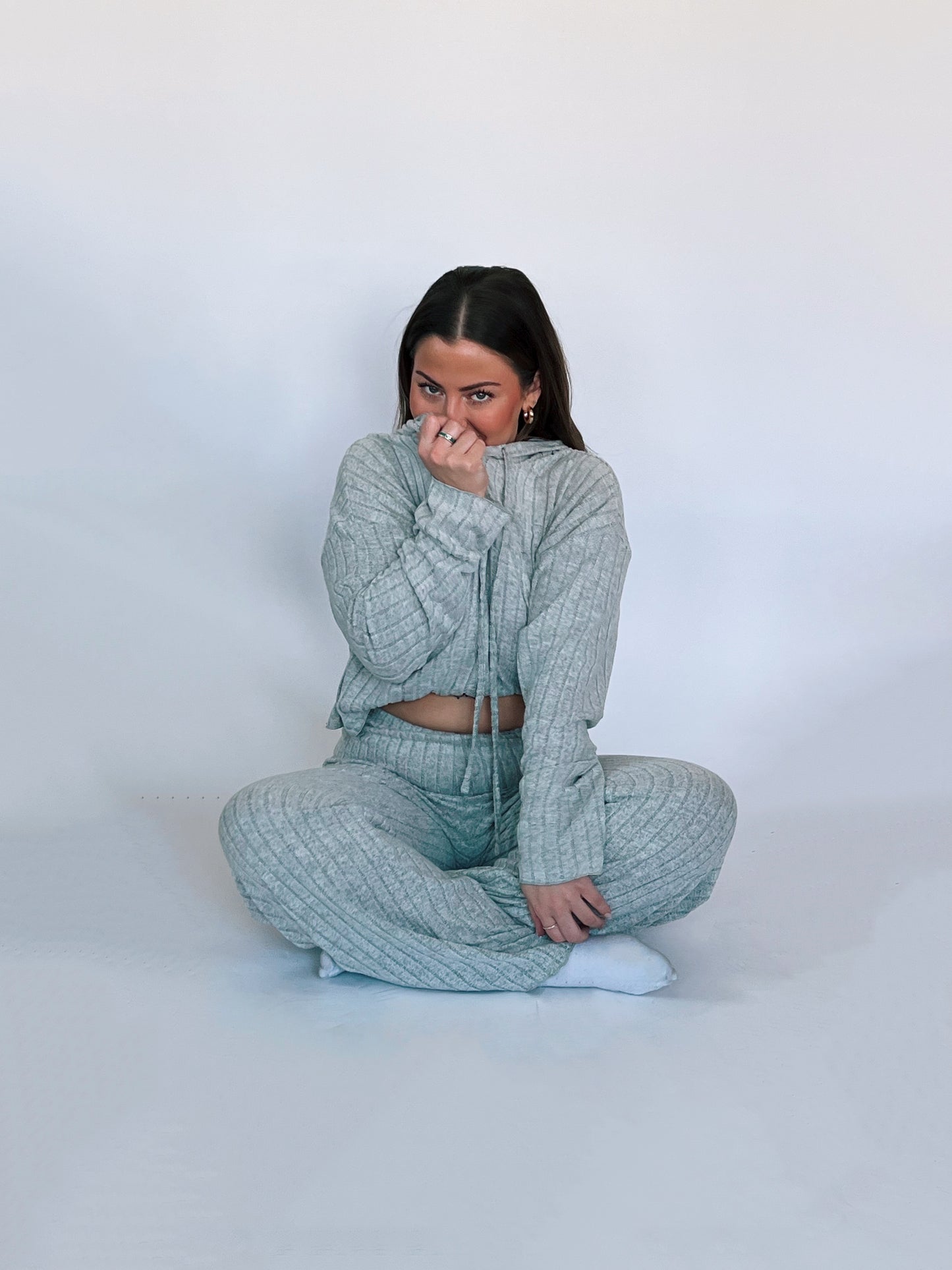 Hooded Sweater & Pants Set