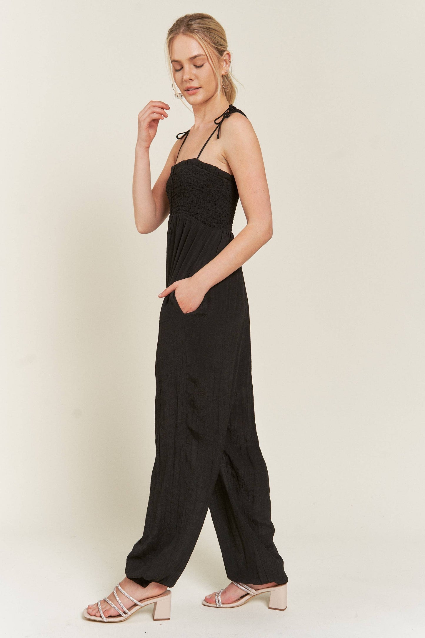 The Vivian Jumpsuit - Black