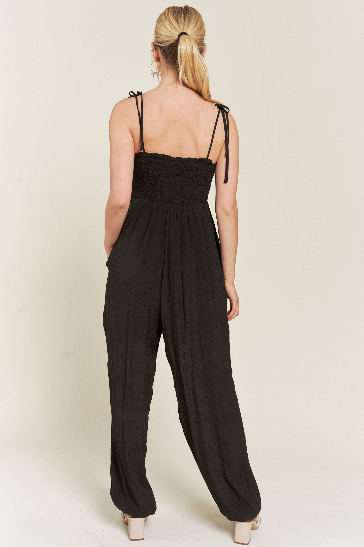 The Vivian Jumpsuit - Black