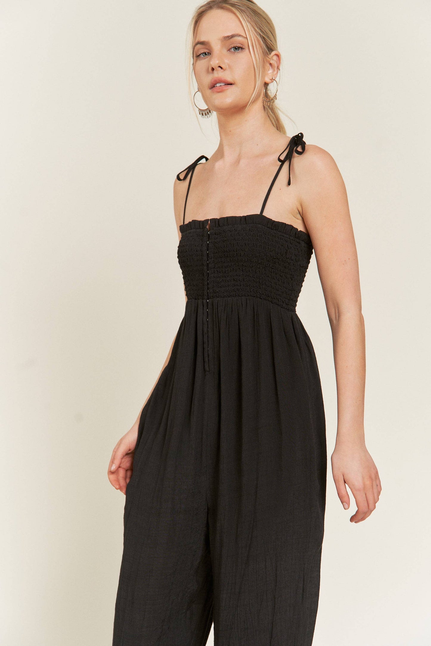 The Vivian Jumpsuit - Black