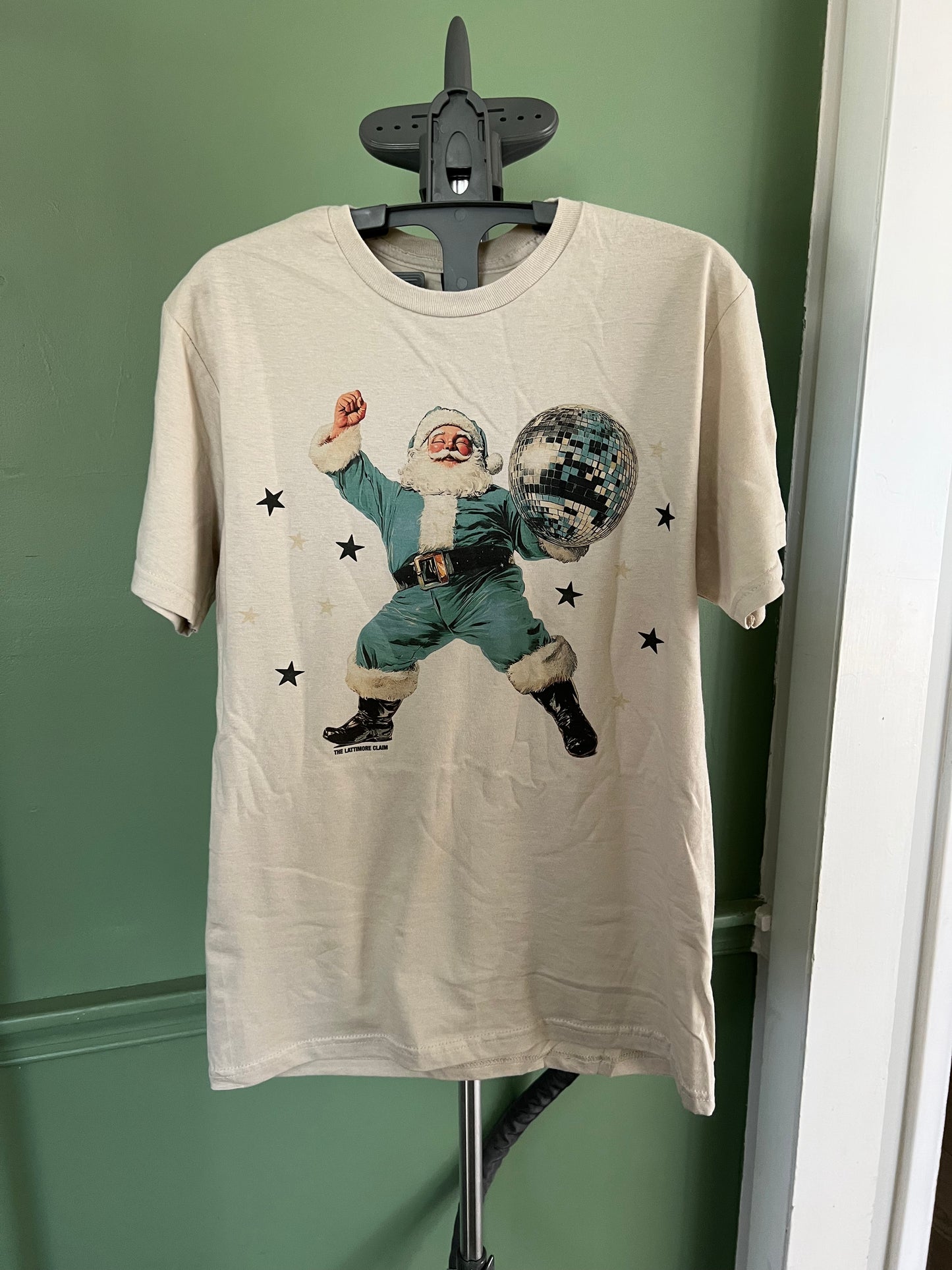 Disco Dancing Santa Tee