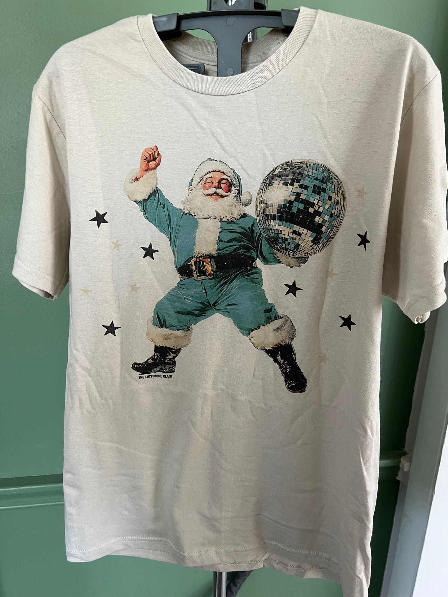 Disco Dancing Santa Tee