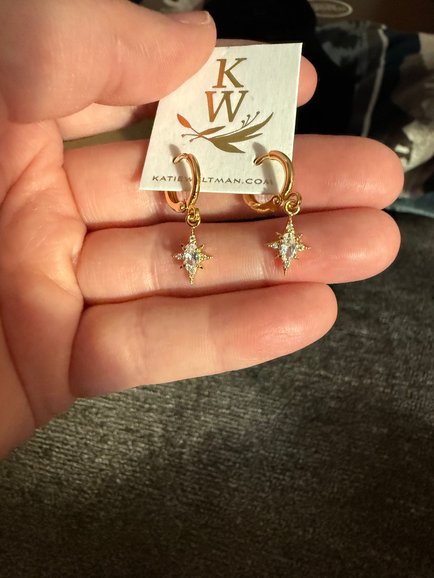 Starlight Huggie Earrings