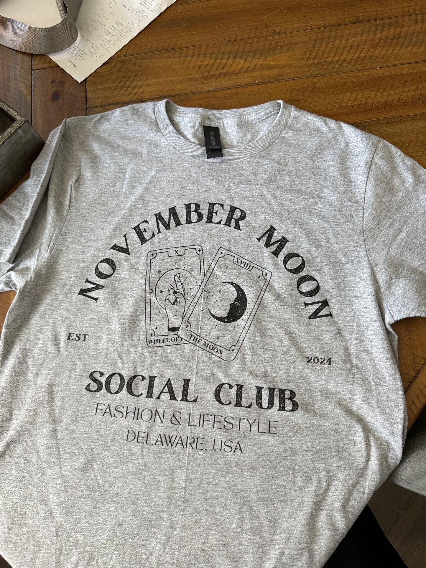 November Moon Social Club Tee
