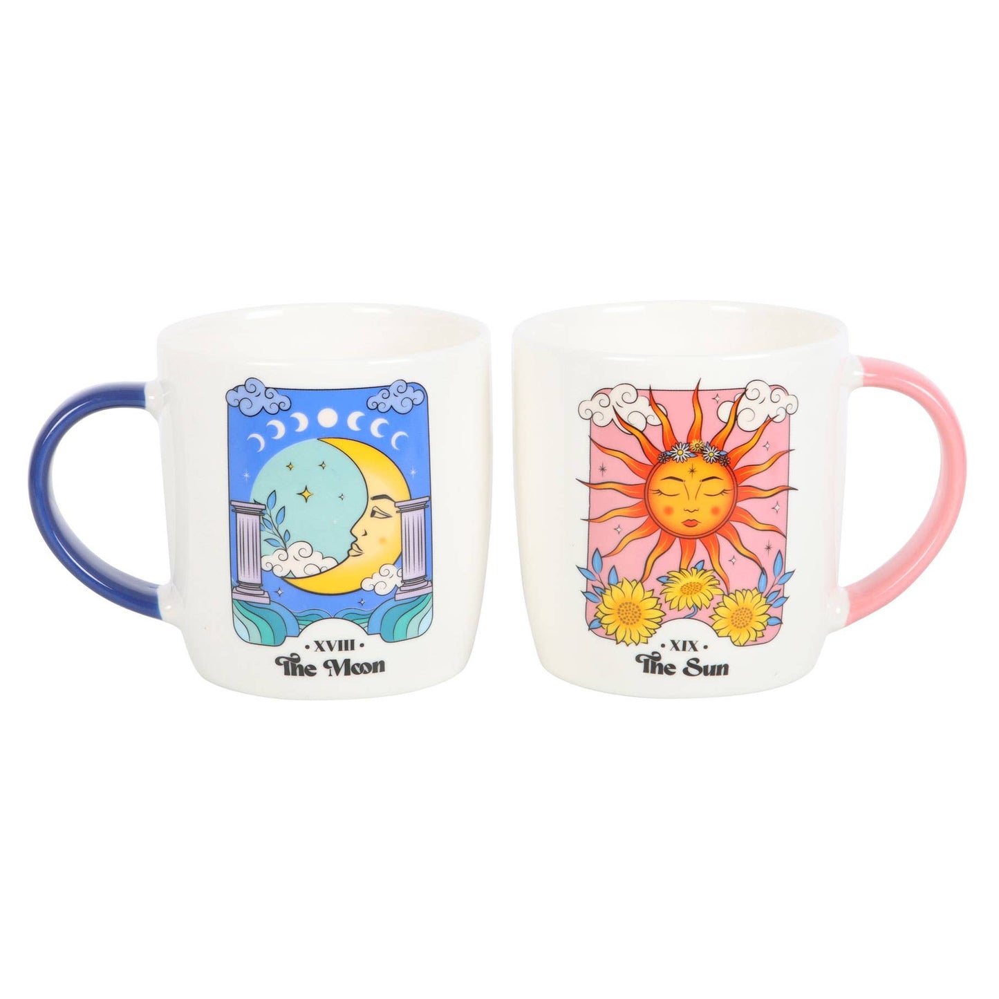 Sun and Moon Tarot Mug Set