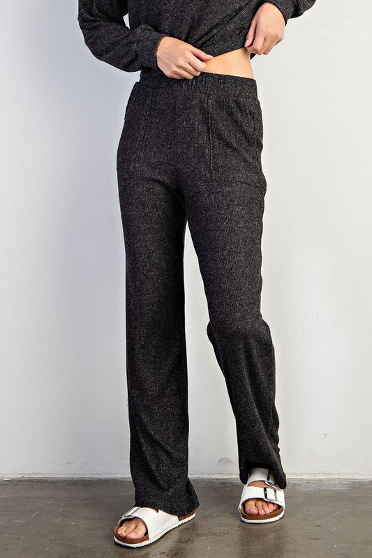 Cozy Straight Leg Lounge Pants - November Moon