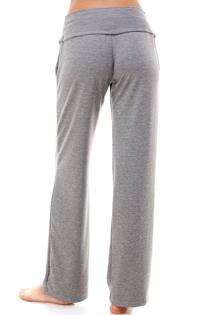 The Lazy Girl Pant - Gray Heather
