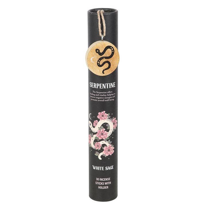 Serpentine White Sage Incense Stick Set