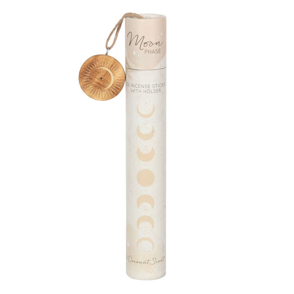 Moon Phase Coconut Incense Stick Set
