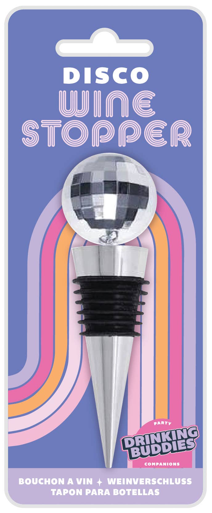 Disco Wine Stopper - November Moon