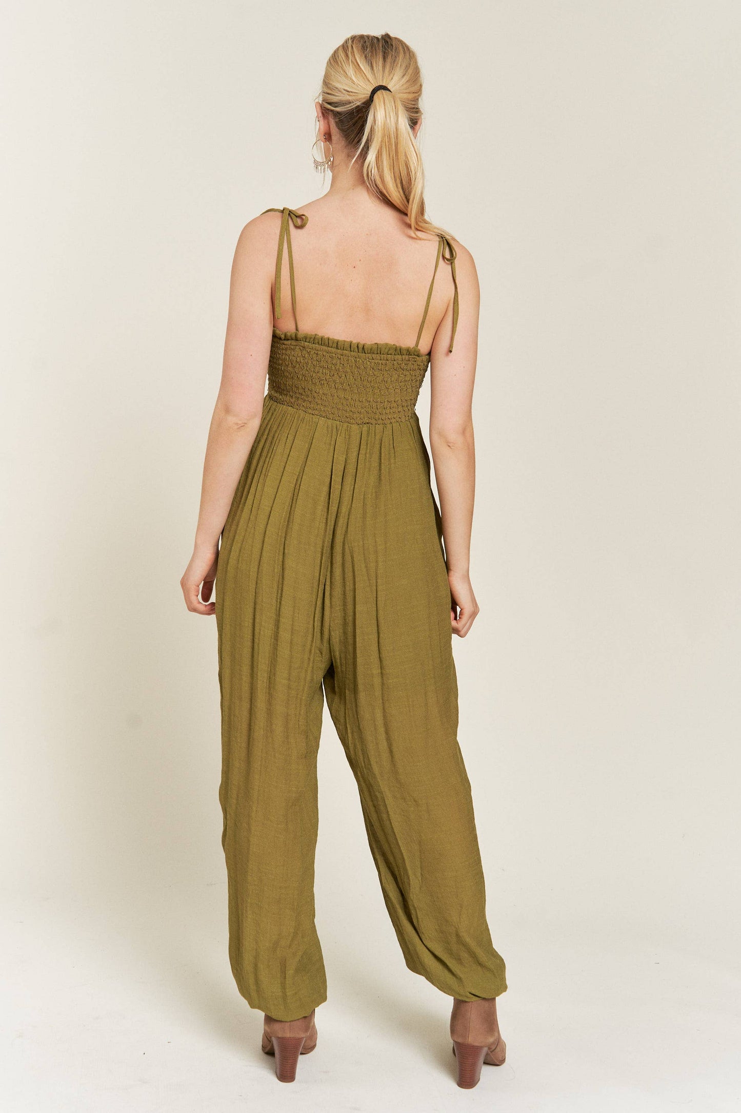 The Vivian Jumpsuit - Kiwi