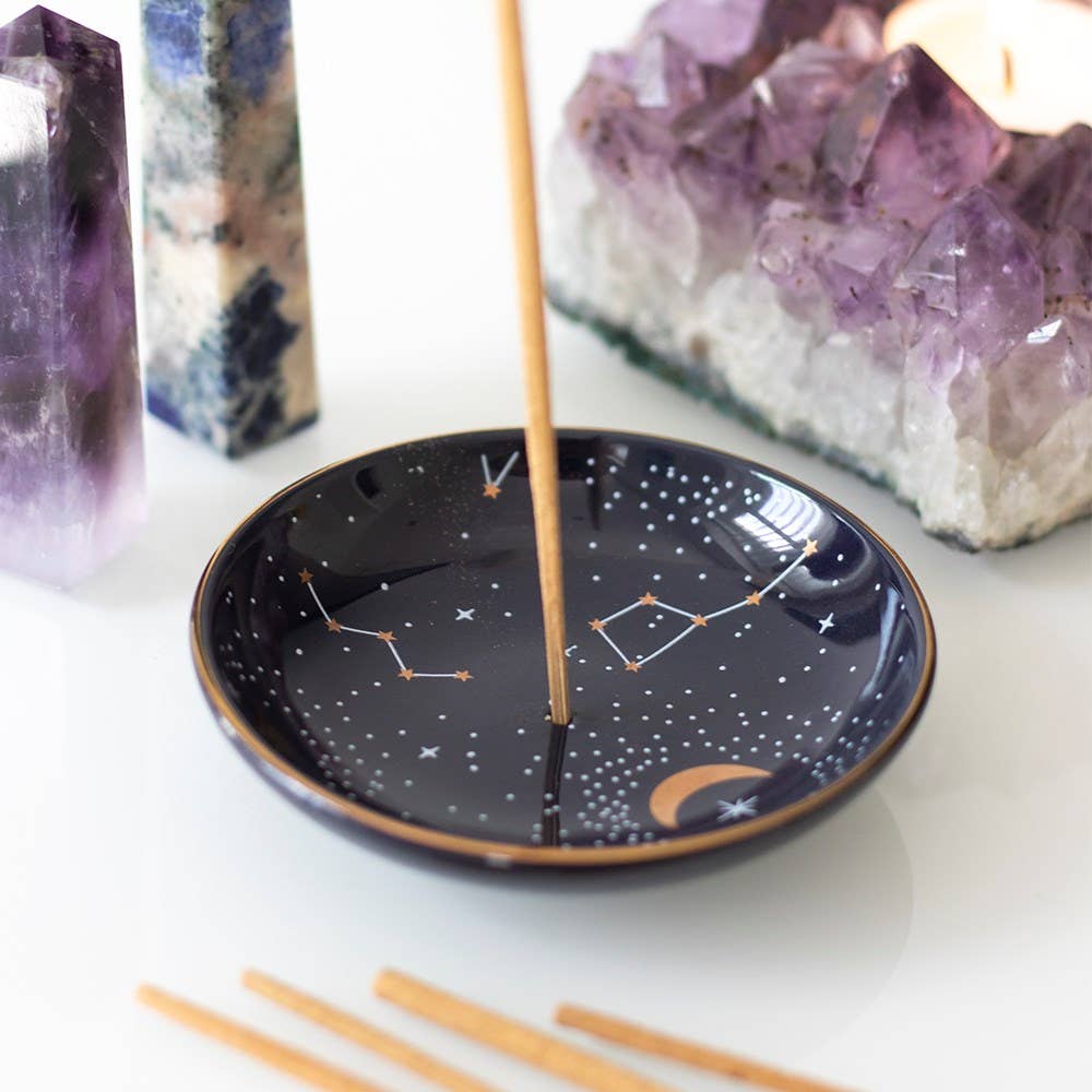 Star Constellation Ceramic Incense Holder