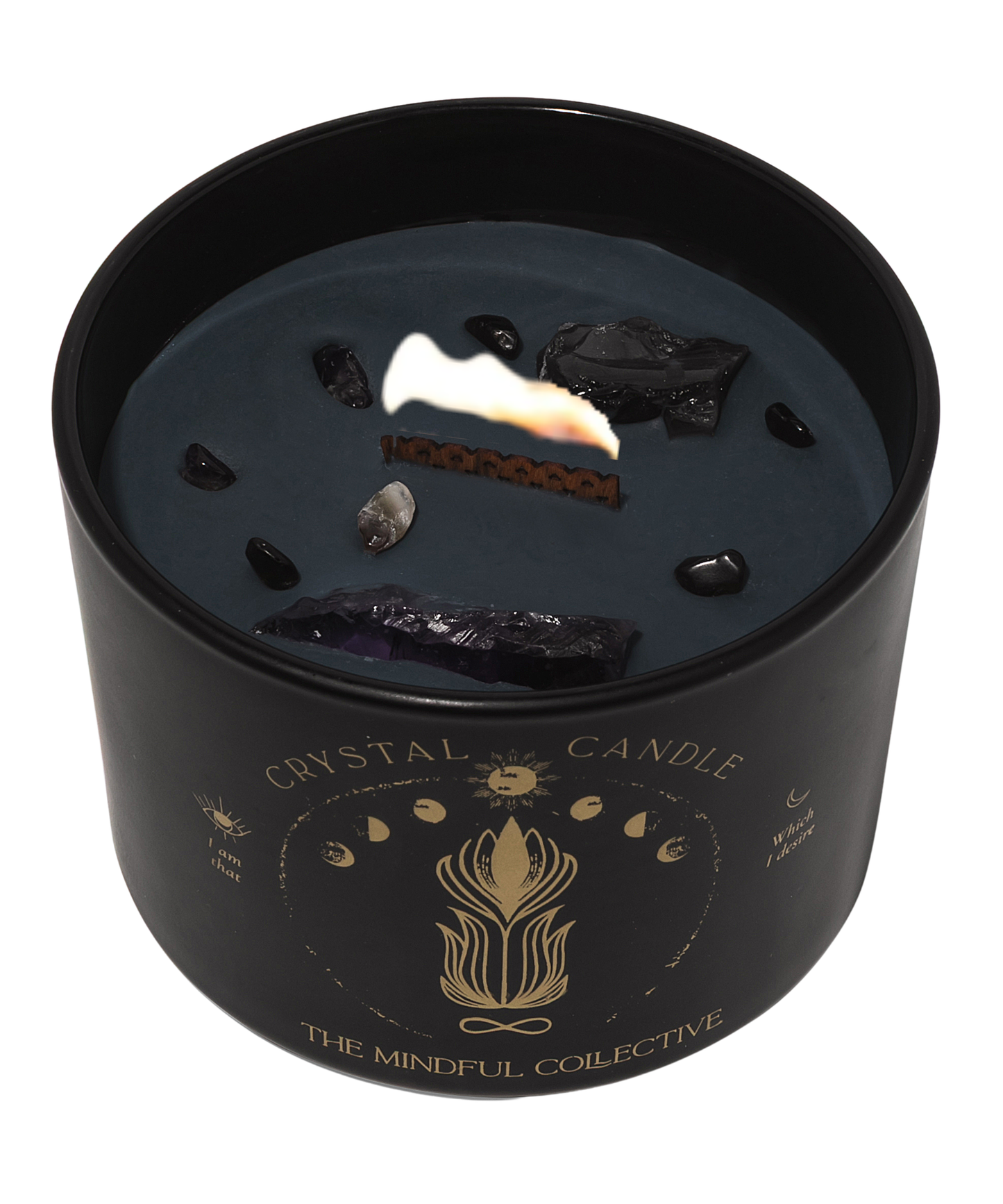Intuition & Serenity Black Candle
