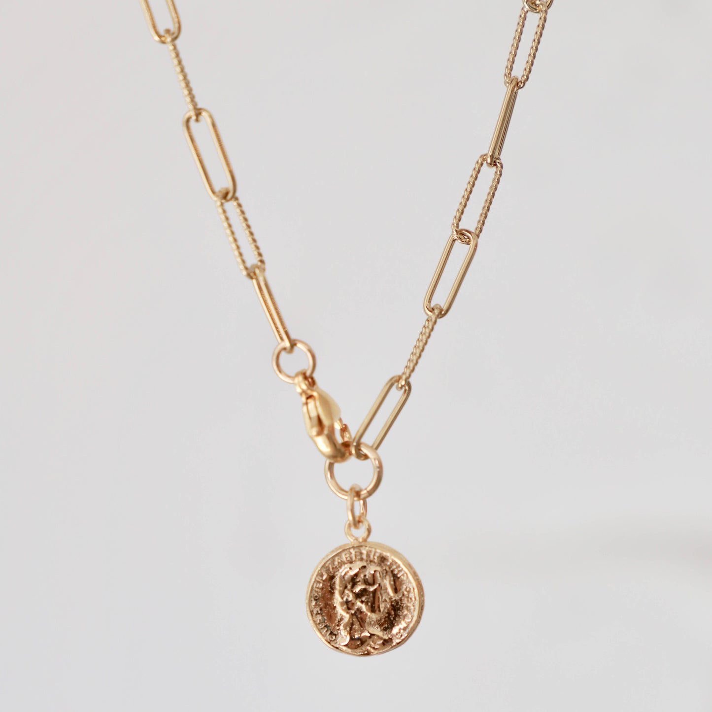 Lora Coin Necklace - November Moon