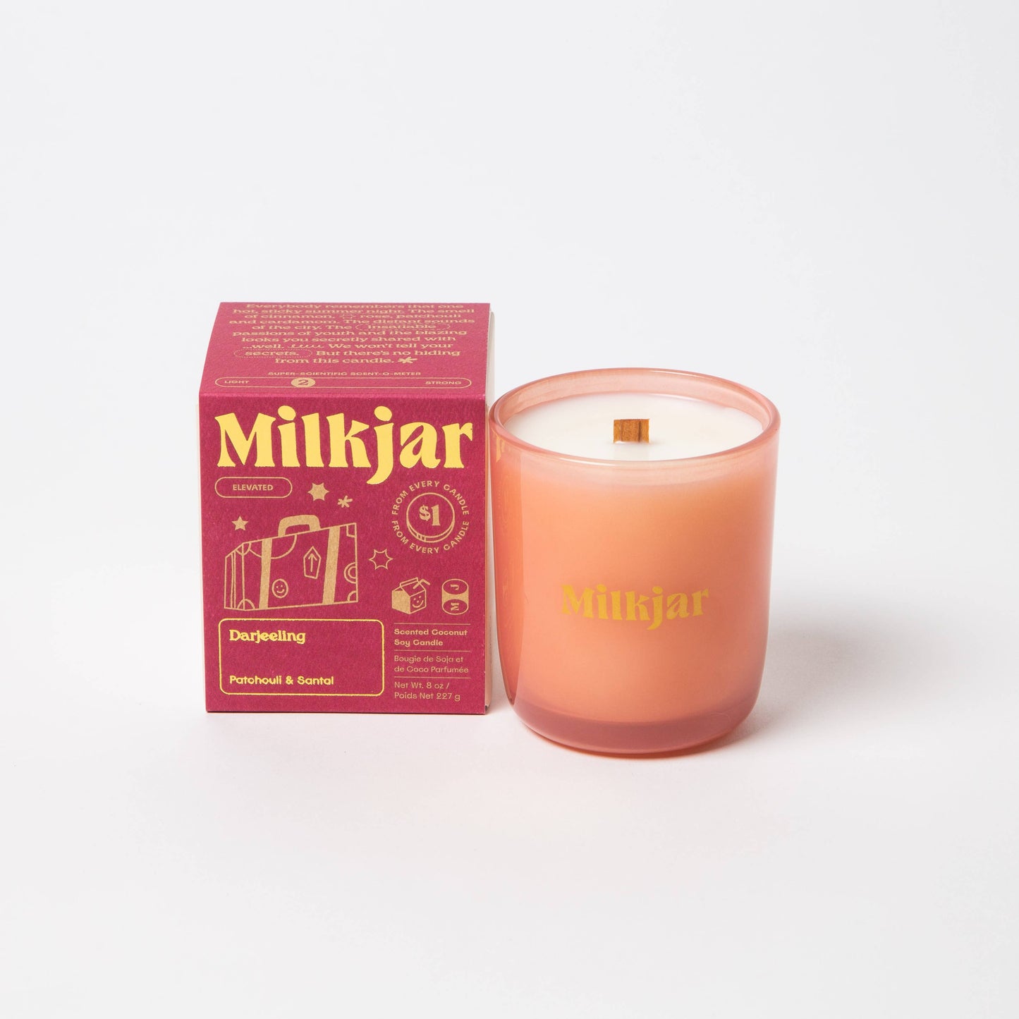 Darjeeling - Patchouli & Santal Candle - November Moon