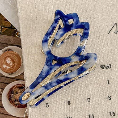 Tulip Hair Claw Clip