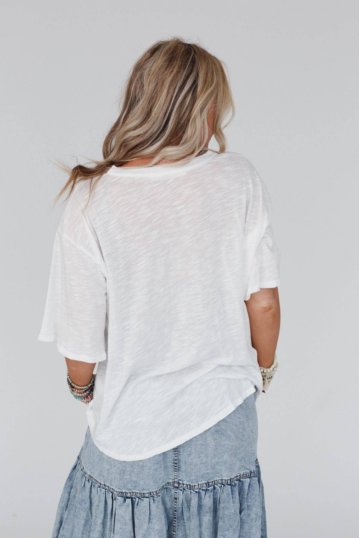 Your Favorite Slub Tee Shirt - November Moon  