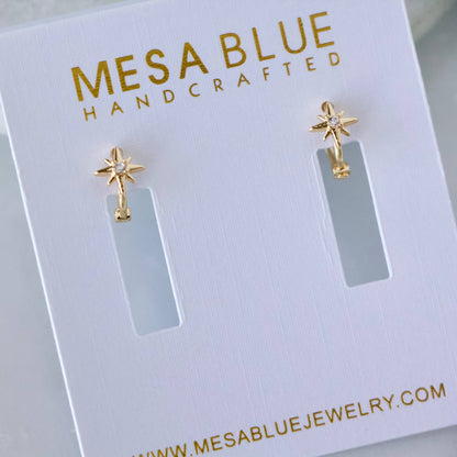 Mini Star Huggie Earrings