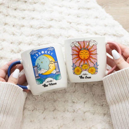 Sun and Moon Tarot Mug Set