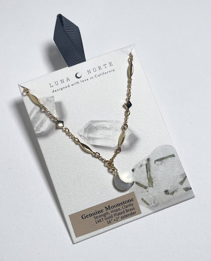 Dolce Luna Moonstone Necklace