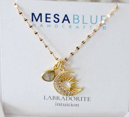 Labradorite Celestial Necklace