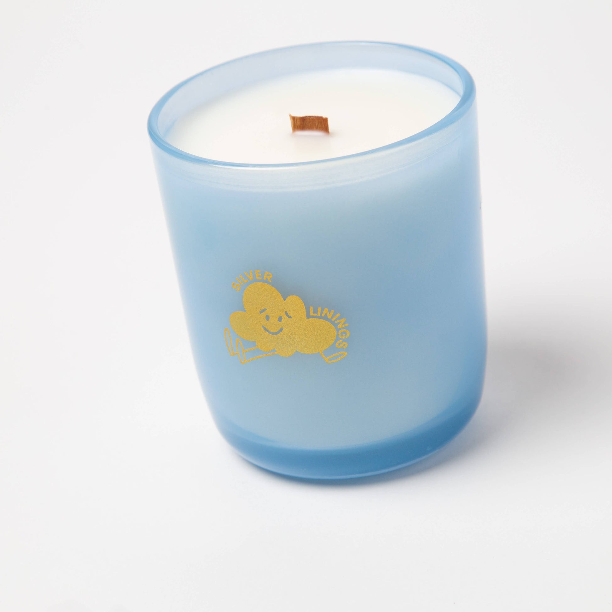 Silver Linings - Palo Santo & Oud Candle - November Moon  