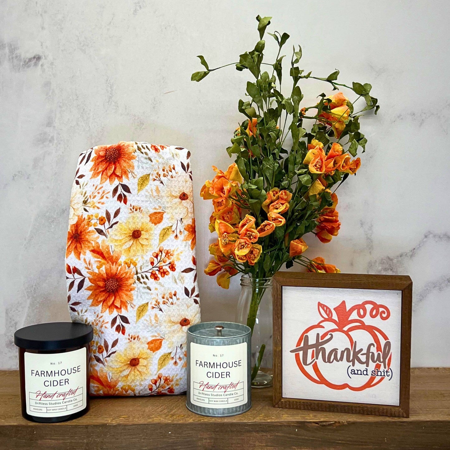 Farmhouse Cider Fall Tin Candle