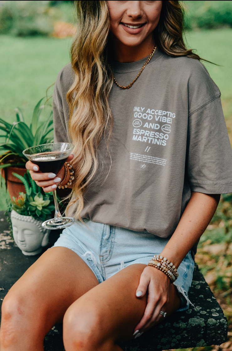Good Vibes & Espresso Martinis Tee