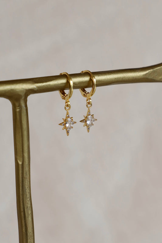 Starlight Huggie Earrings