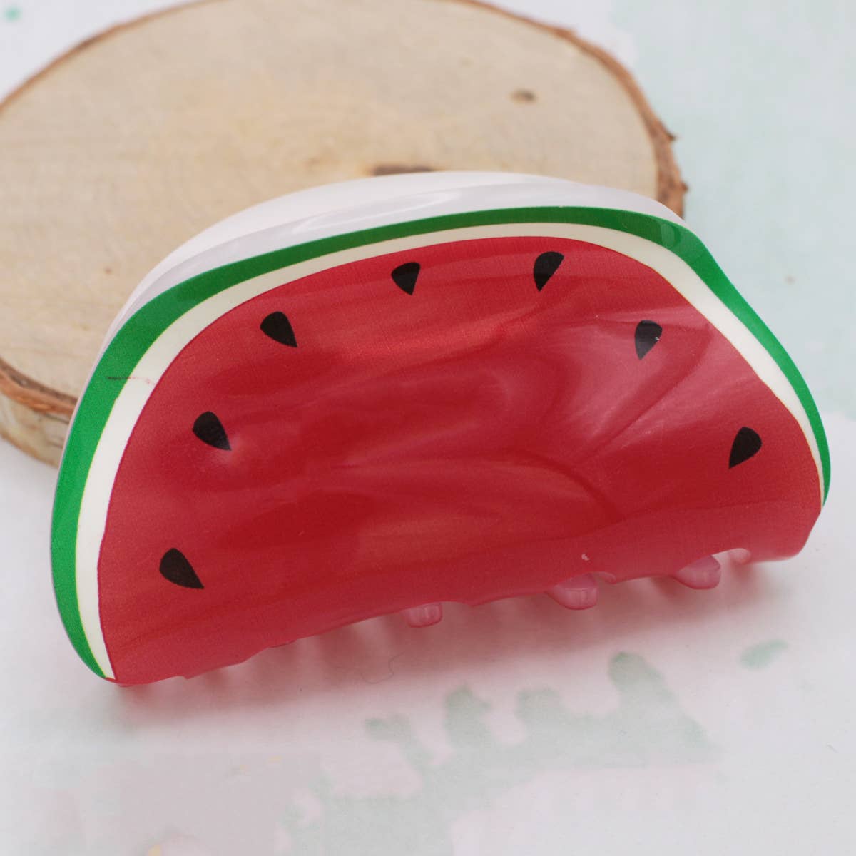 Watermelon Claw Clip