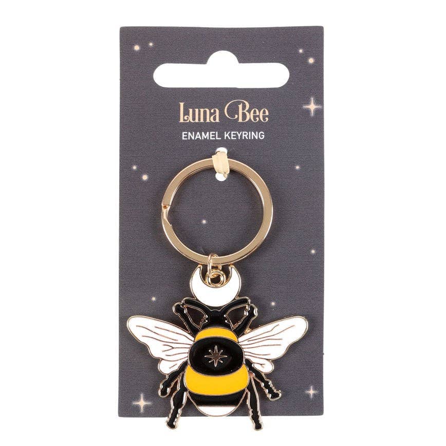 Luna Bee Keychain