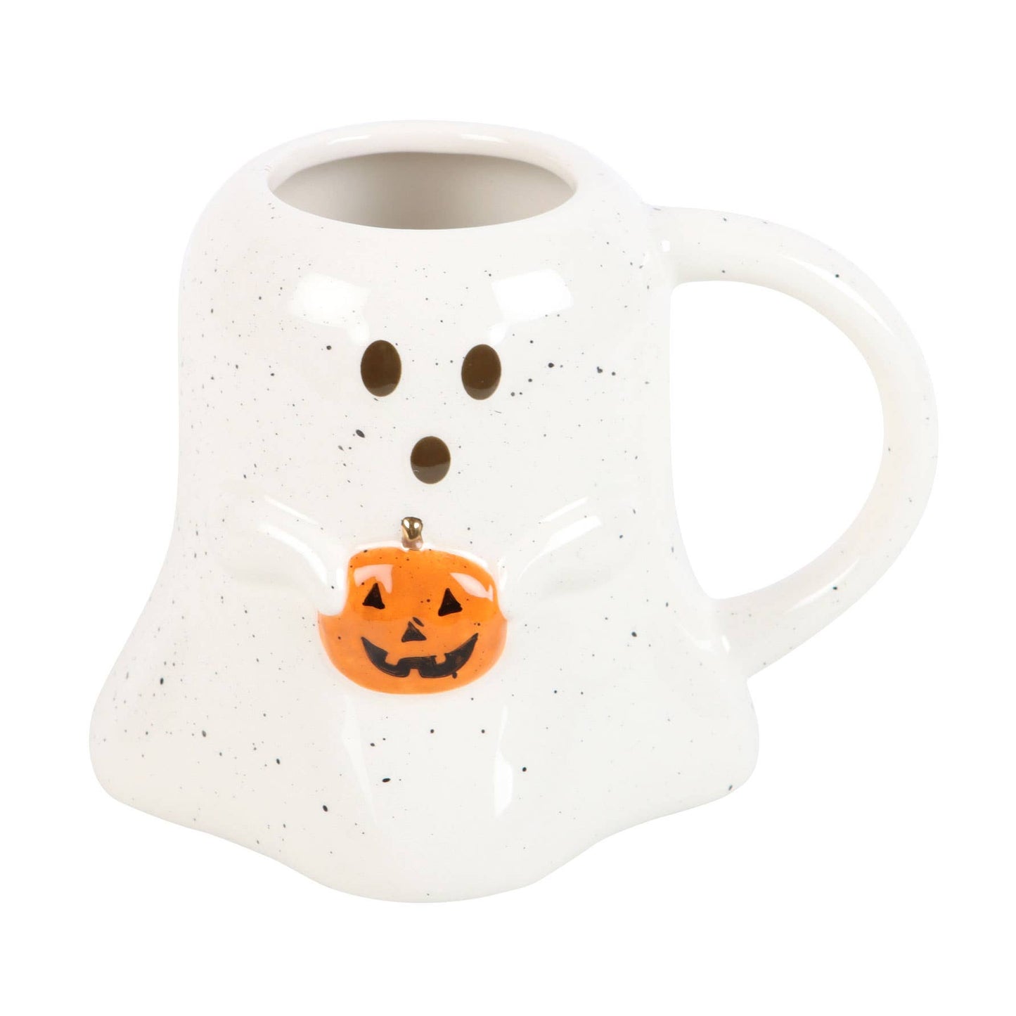 Ghost and Pumpkin Mug