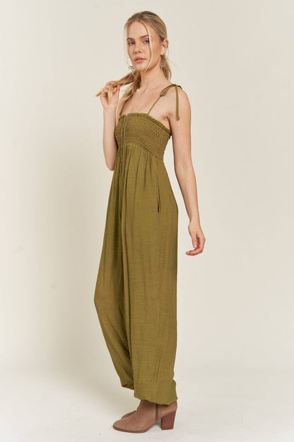 The Vivian Jumpsuit - Kiwi
