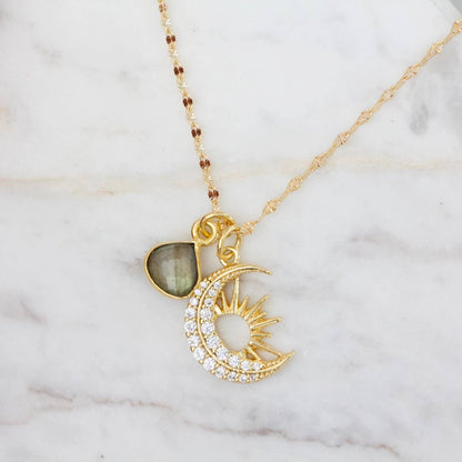 Labradorite Celestial Necklace