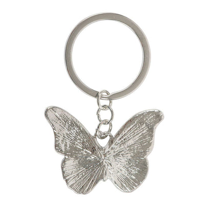 Pearly Butterfly Keychain