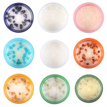 Zodiac Gemstone Crystal Candles - November Moon  